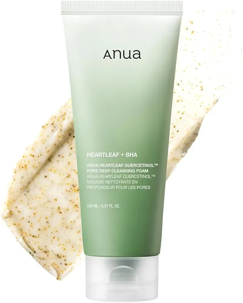 ANUA HEARTLEAF QUERCETINOL PORE DEEP CLEANSING FOAM