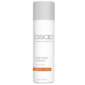 asap daily facial cleanser 200ml