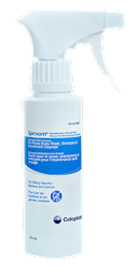 Coloplast 901 Sproam Antiseptic No-Rinse All Body Spray/Foam Cleanser 175ml