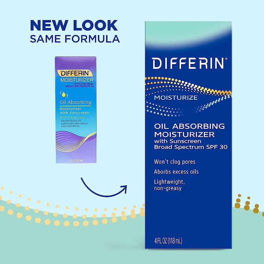 DIFFERIN OIL ABSORBING MOISTURIZER SPF 30