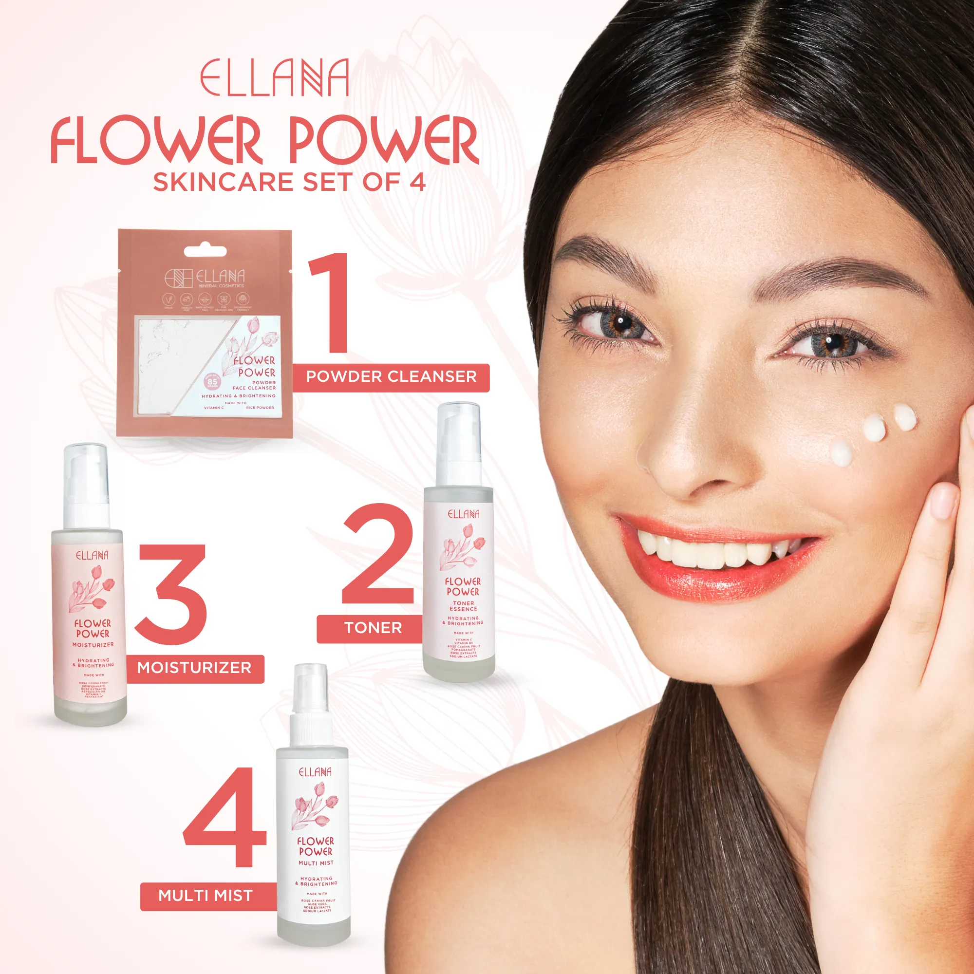 Flower Power Toner Essence, Hydrates and Brightens