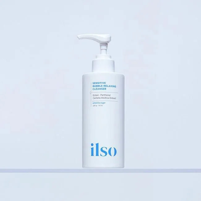 ilso Sensitive Bubble Relaxing Cleanser 200g