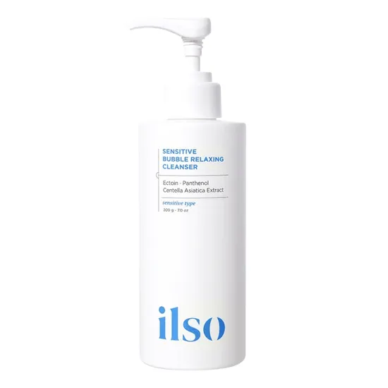 ilso Sensitive Bubble Relaxing Cleanser 200g