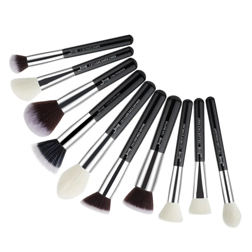 Individual 10Pcs Makeup Brush Set T186