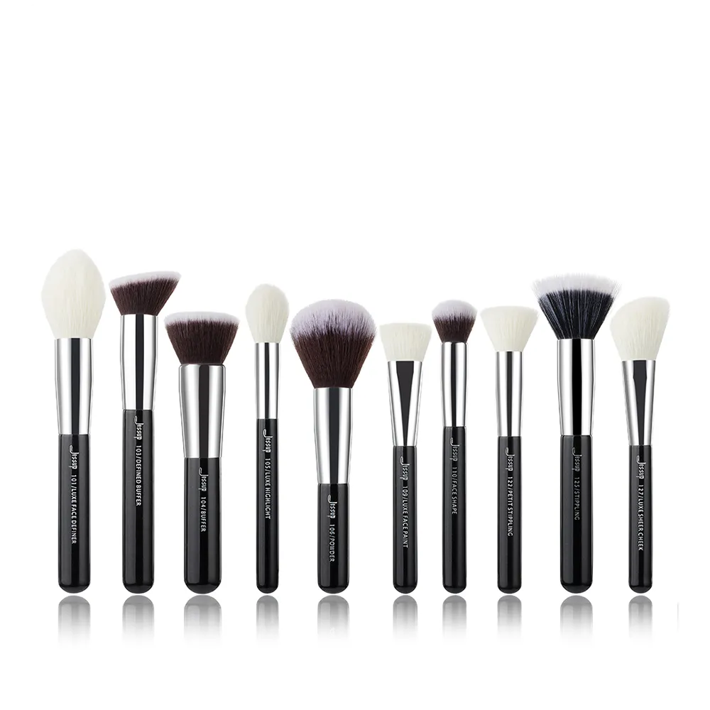 Individual 10Pcs Makeup Brush Set T186