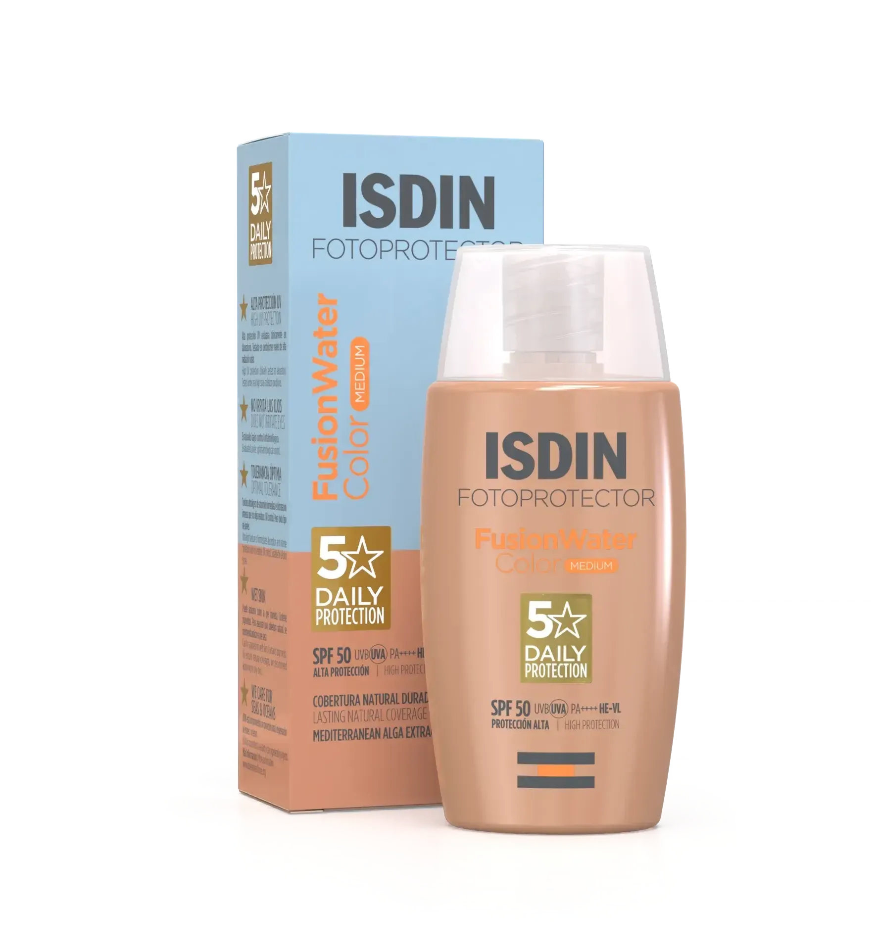 ISDIN FP Fusion Water Color SPF50 50ml (Medium)