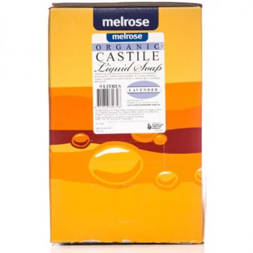 Melrose Organics Castile Soap Lavender 9L