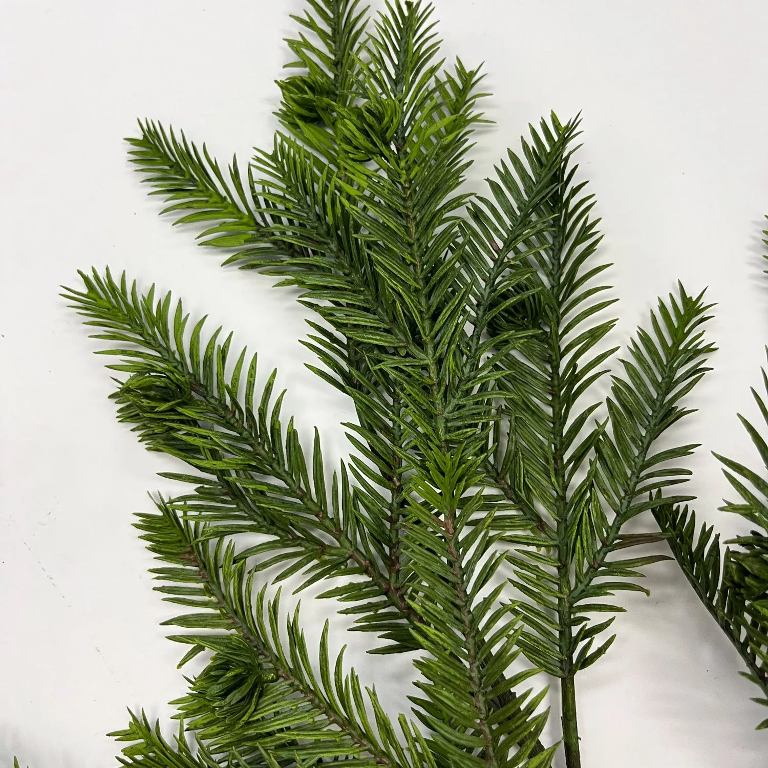 Real Touch Faux Fraser Fir Pine Spray Stem Holiday Greenery Branch - 27"