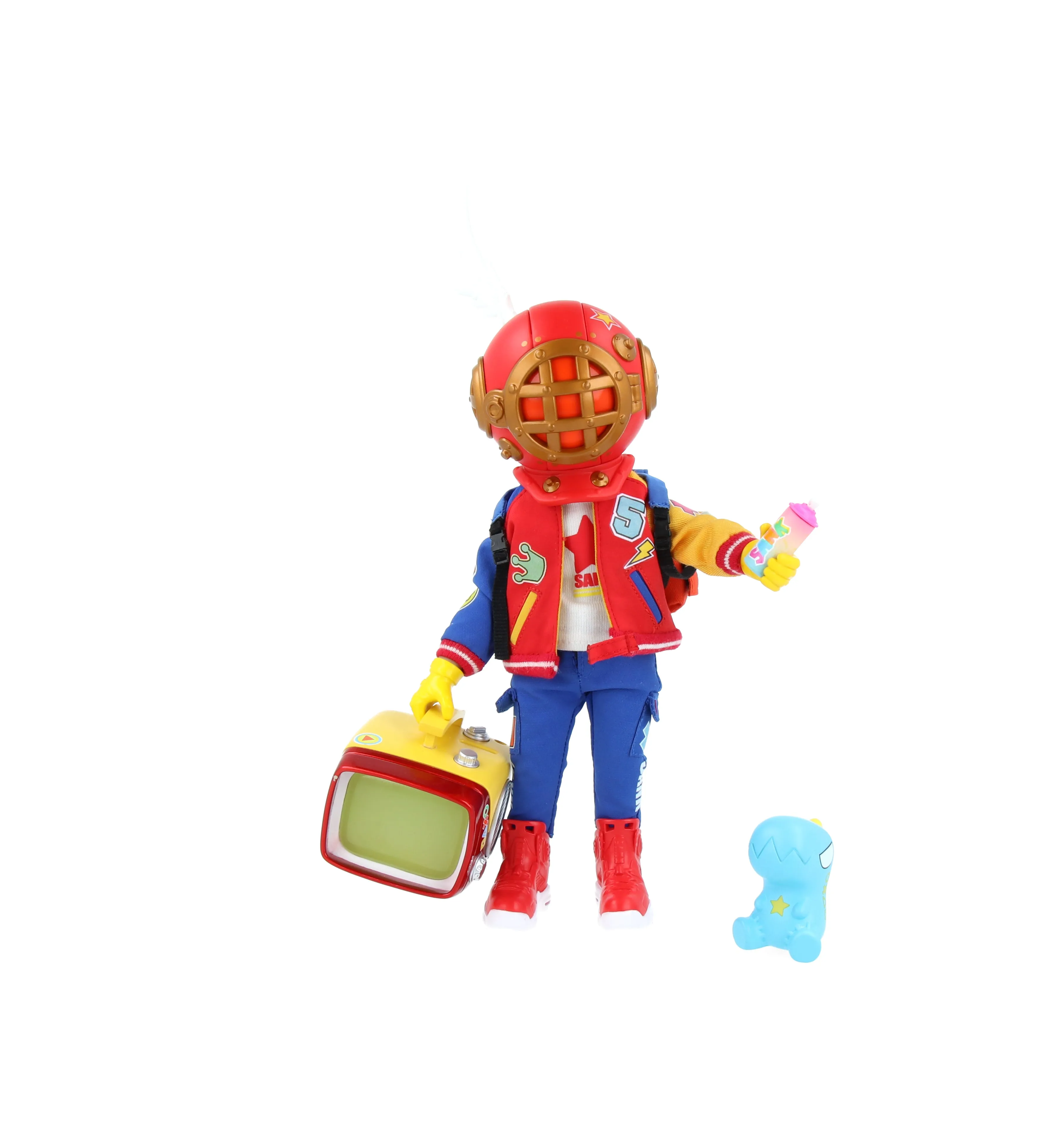 Sank Action Figure Retro Boy