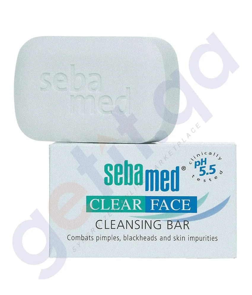 SEBAMED CLEARFACE CLEANSING BAR 100GMS