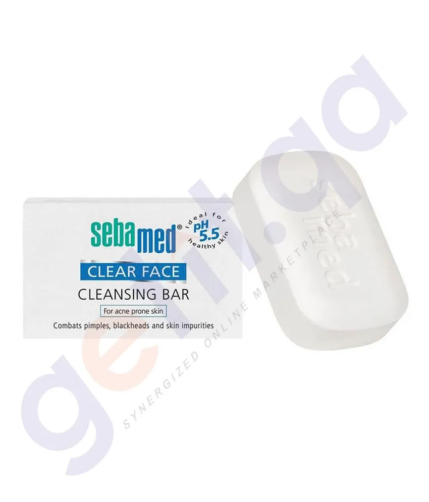 SEBAMED CLEARFACE CLEANSING BAR 100GMS