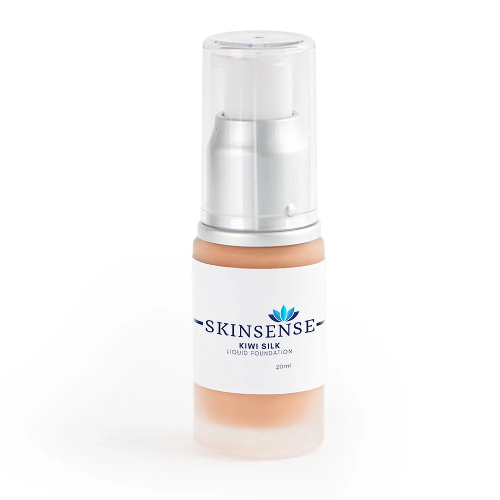 Skinsense Foundation (20ml) - Kiwi Silk (medium beige - warm skin tone)