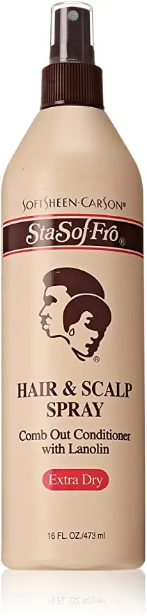 SOFTSHEEN CARSON STA SO FRO HAIR AND SCALP SPRAY