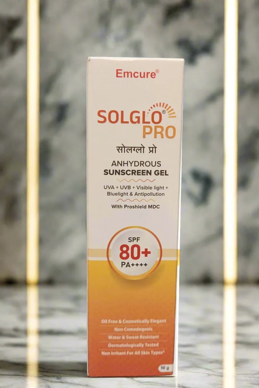 Solglo Pro Anhydrous Sunscreen Gel SPF 80 