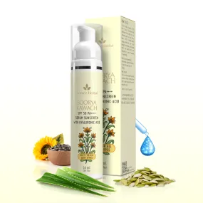 Soorya Kawach SPF 50 PA     Hyaluronic Acid Serum Sunscreen