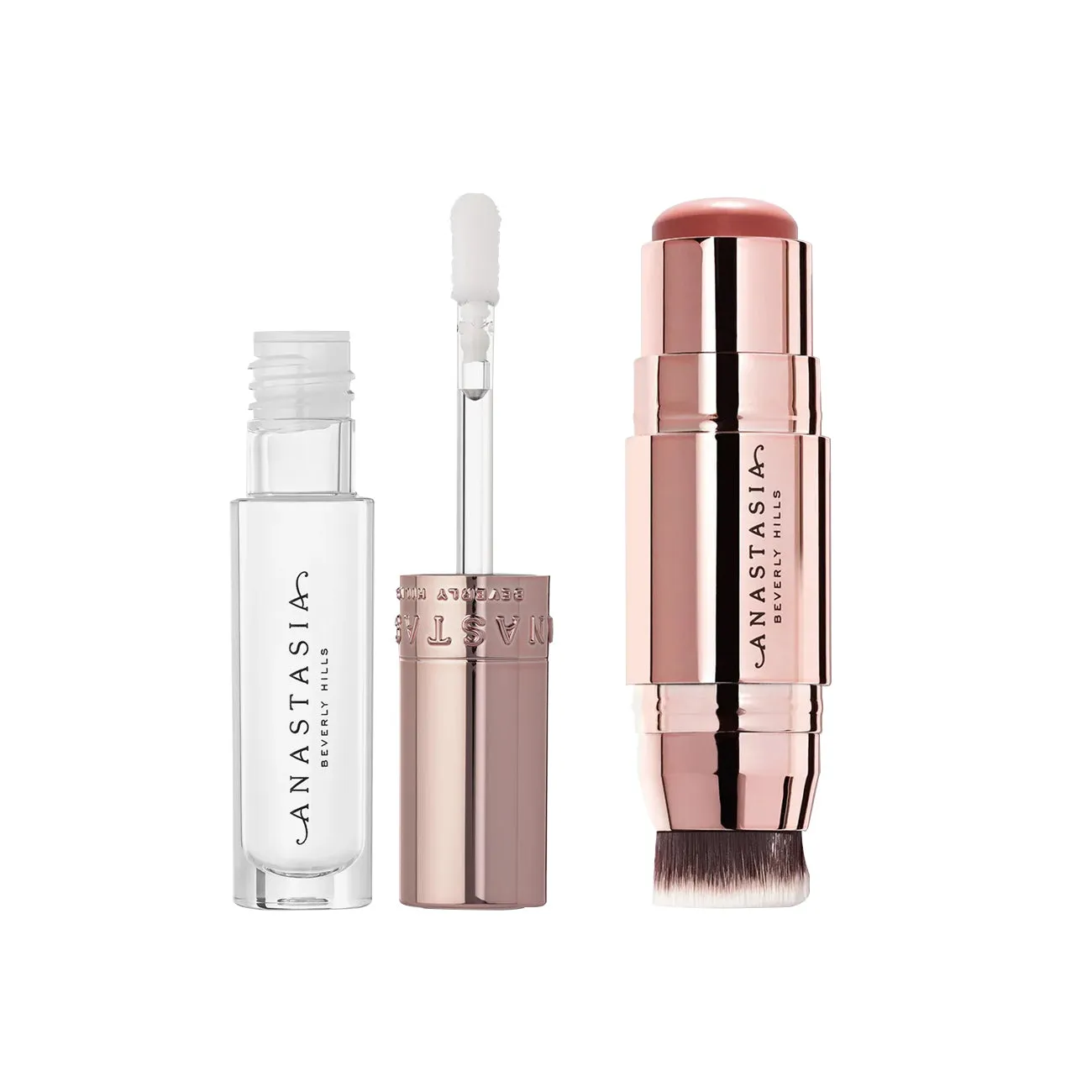 Stick Blush & Mini Lipgloss Kit