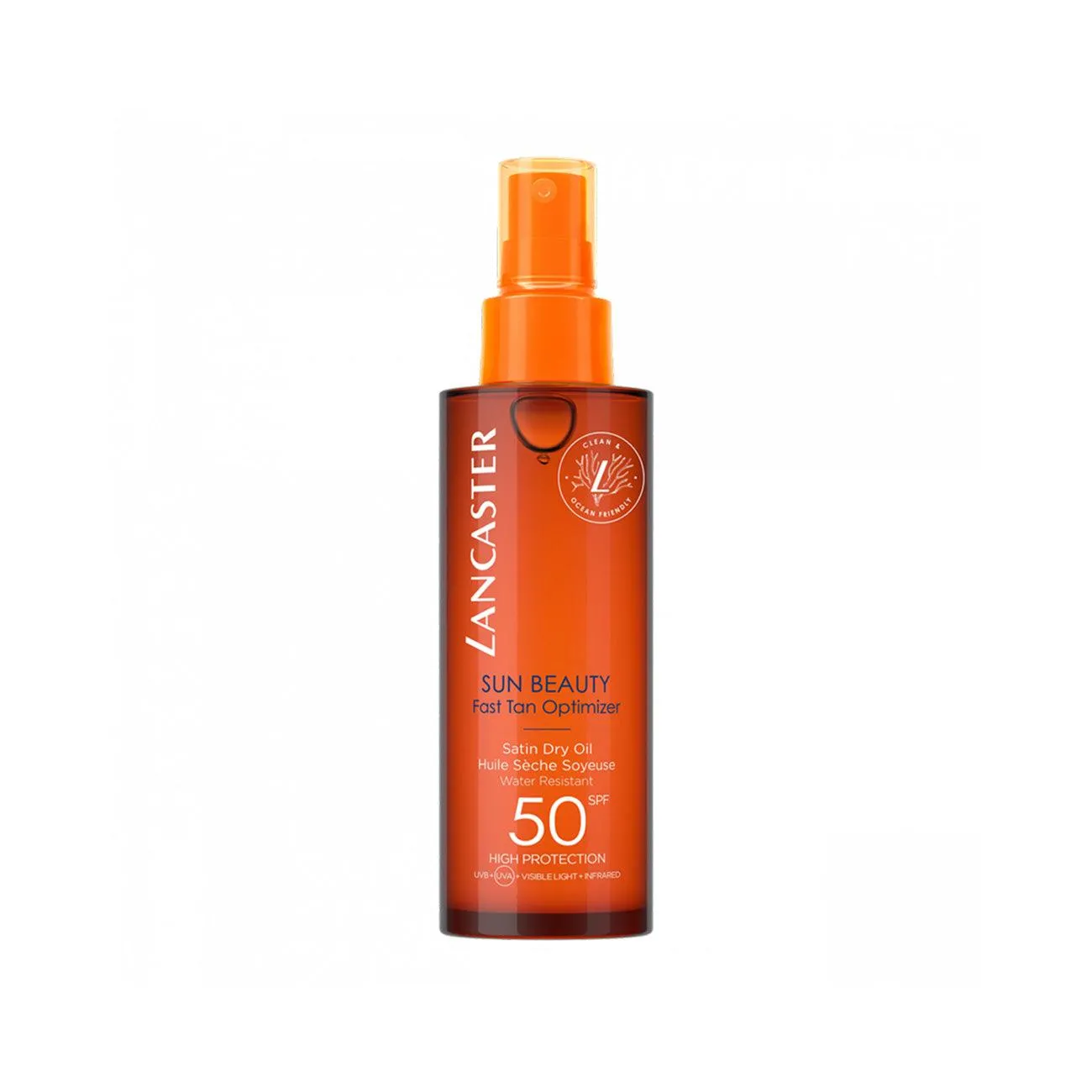 Sun Beauty Fast Tan Optimizer Satin Dry Oil SPF50