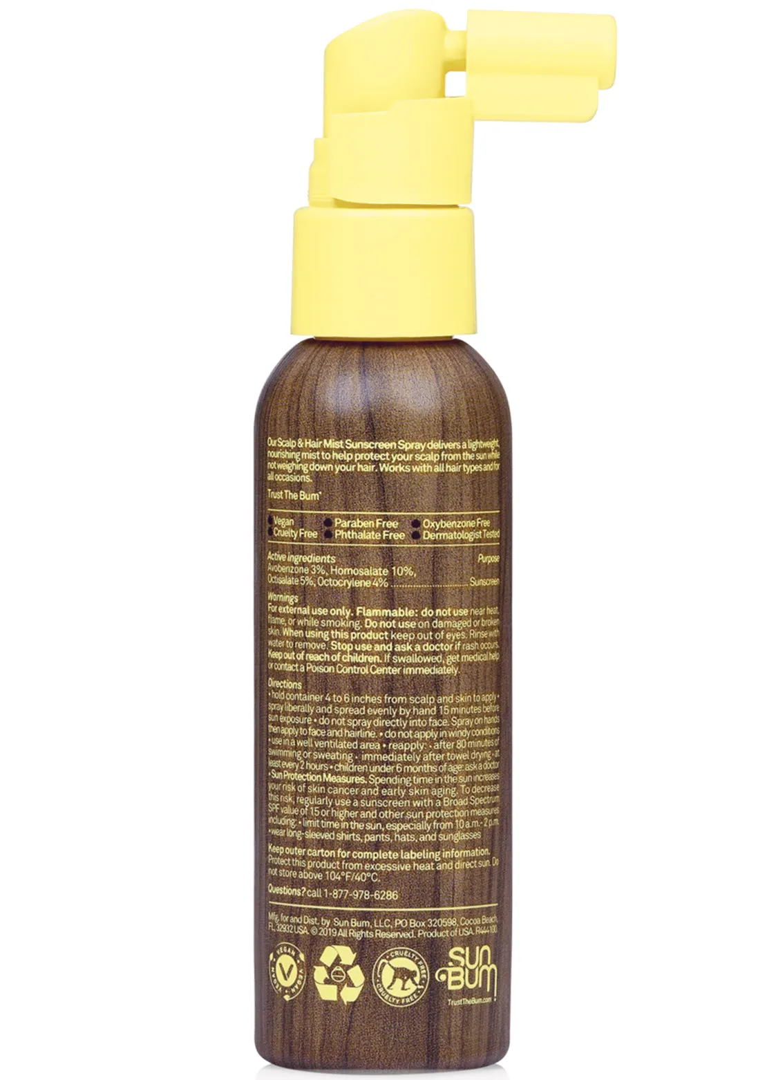 Sun Bum SPF 30 Scalp And Hair Mist