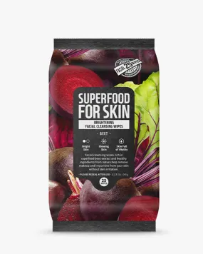 Superfood Micellar Cleansing Wipes 25pcs - Beet