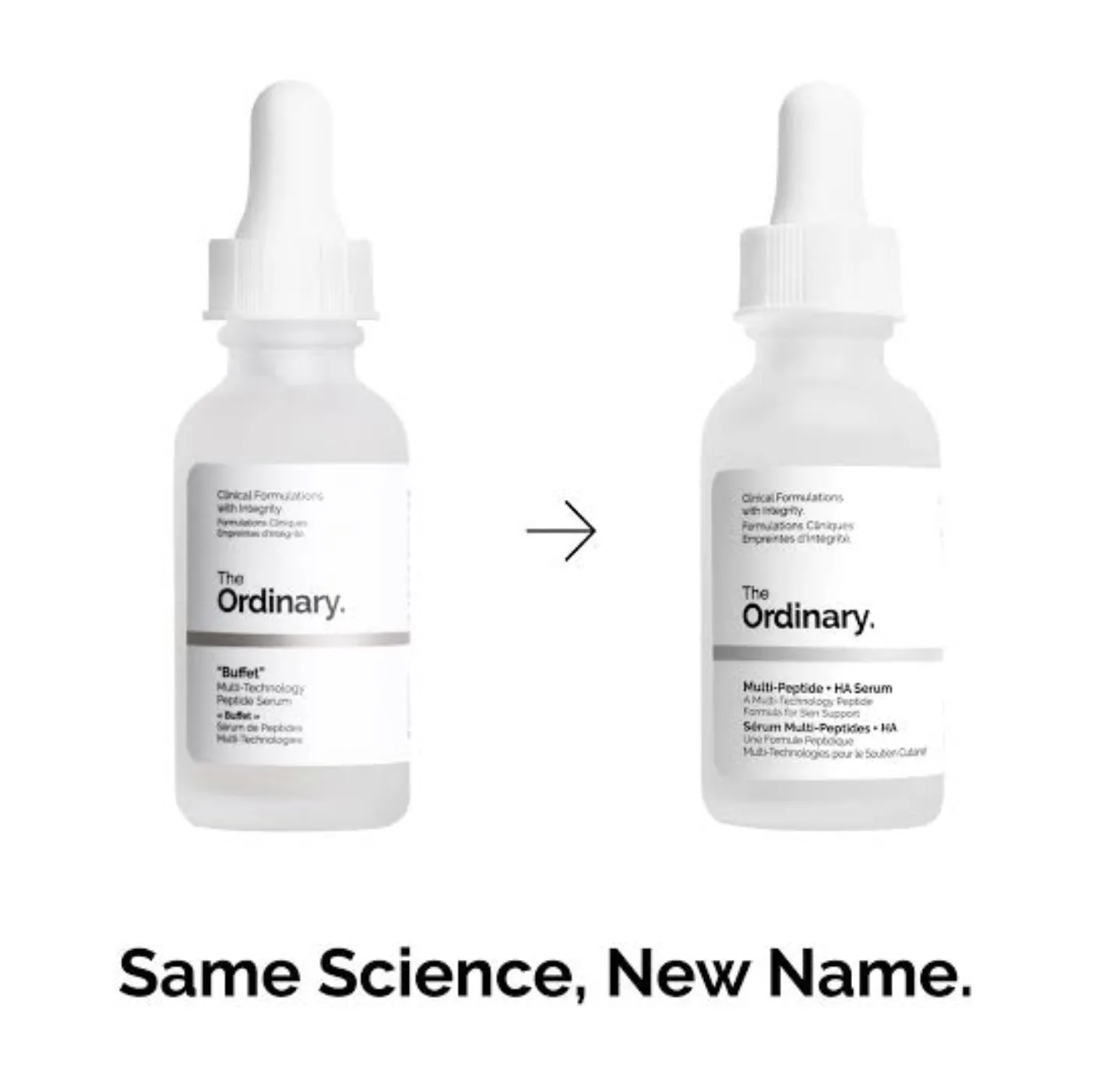 THE ORDINARY "BUFFET"- NOW MULTI-PEPTIDE   HA SERUM