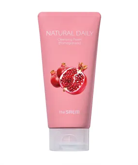 THE SAEM Natural Daily Cleansing Foam Pomegranate